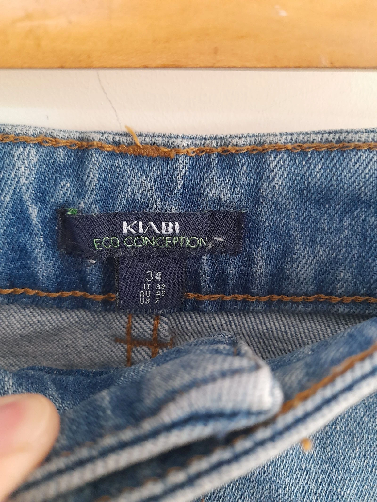 Minifalda de Ganga XS Kiabi Azul 🩵 – photo 3